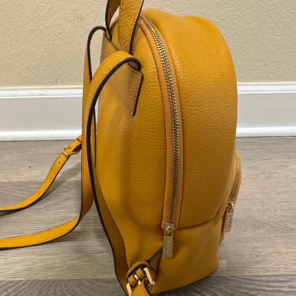 Michael Kors Saffron Leather Backpack - Picture 2 of 5